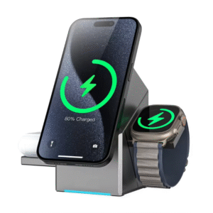 Foldable Rotatable Magnetic Wireless Charger