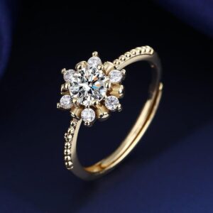 Flower Ring Adjustable