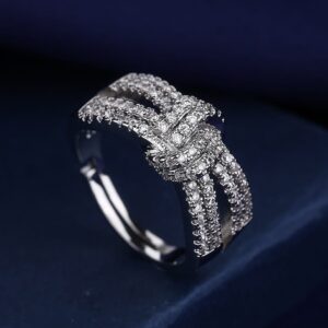 Knot Layer Adjustable Ring