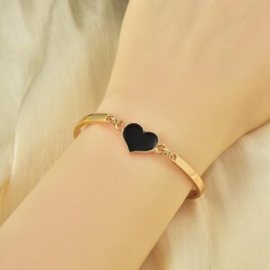 Painted Heart Bracelet