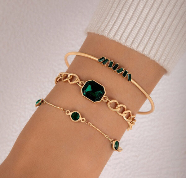 Square/Round Bracelet Set