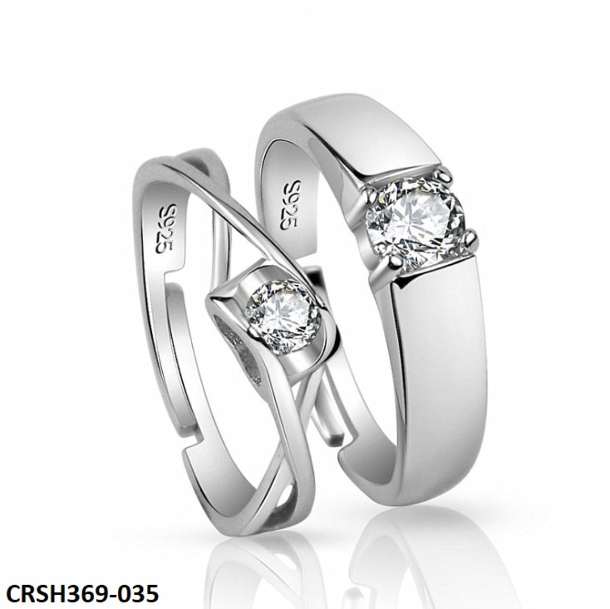 Couple Rings Adjustable