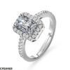 Cushion Tapered Ring Adjustable - Image 3