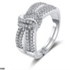 Knot Layer Adjustable Ring - Image 2