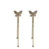Butterfly Drop Earrings - Image 4