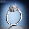 Cushion Tapered Ring Adjustable - Image 2