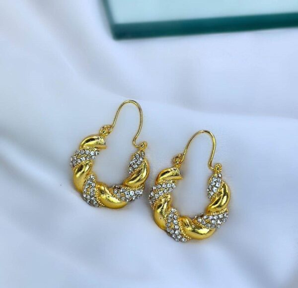 Twisted Drop Earrings