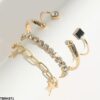 Square/Tear/Star Bracelet Set - Image 4