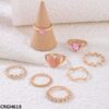 Heart/Butterfly 8 Midi Rings - Image 2