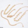 Snake 4 Chain Hand Bracelet - Image 4
